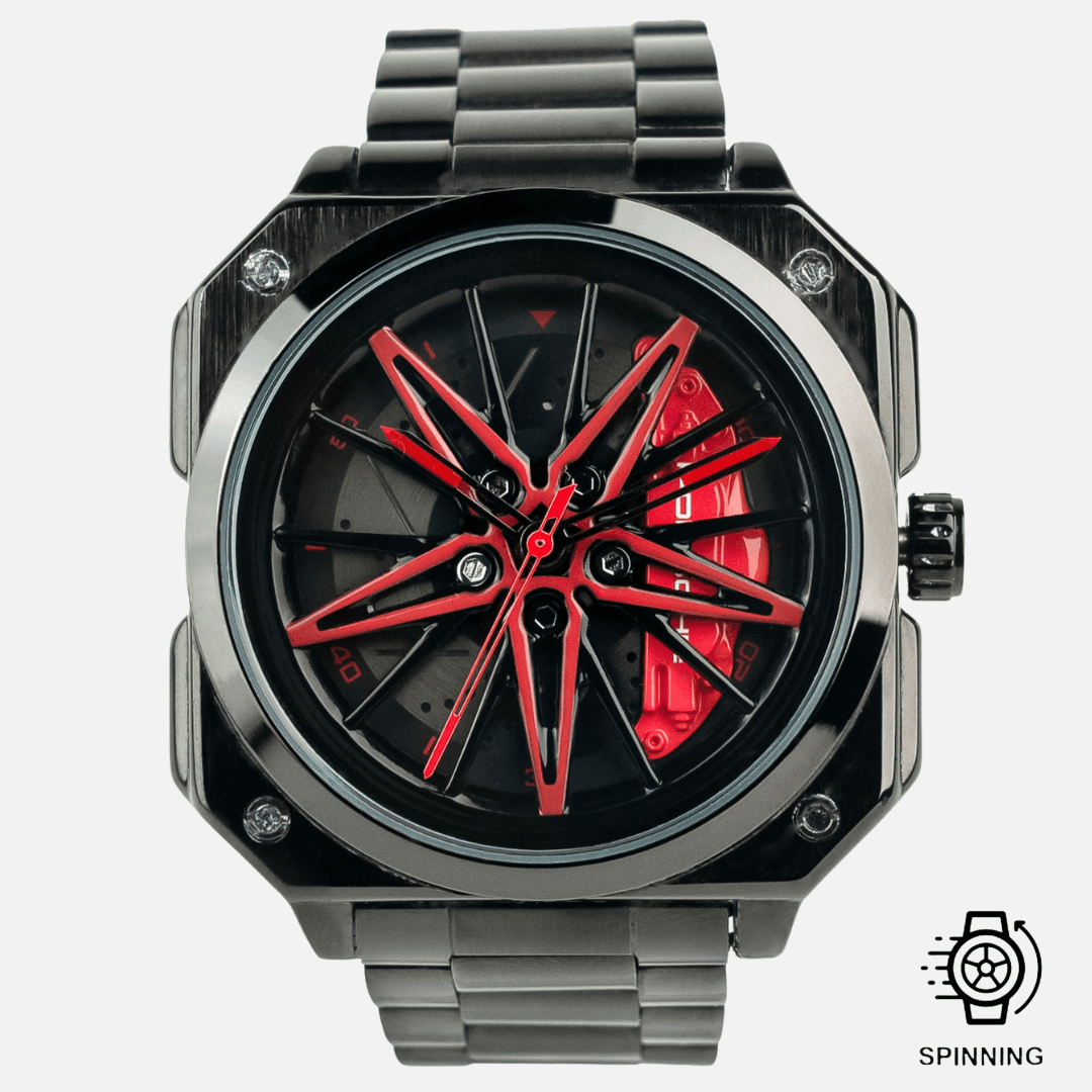 Reloj GasShelby GT3 inspirado en el Porsche 911 GT3 color rojo